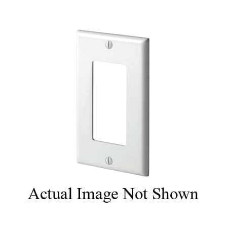 Leviton Decora 1 Gang Wallplate 80401-T